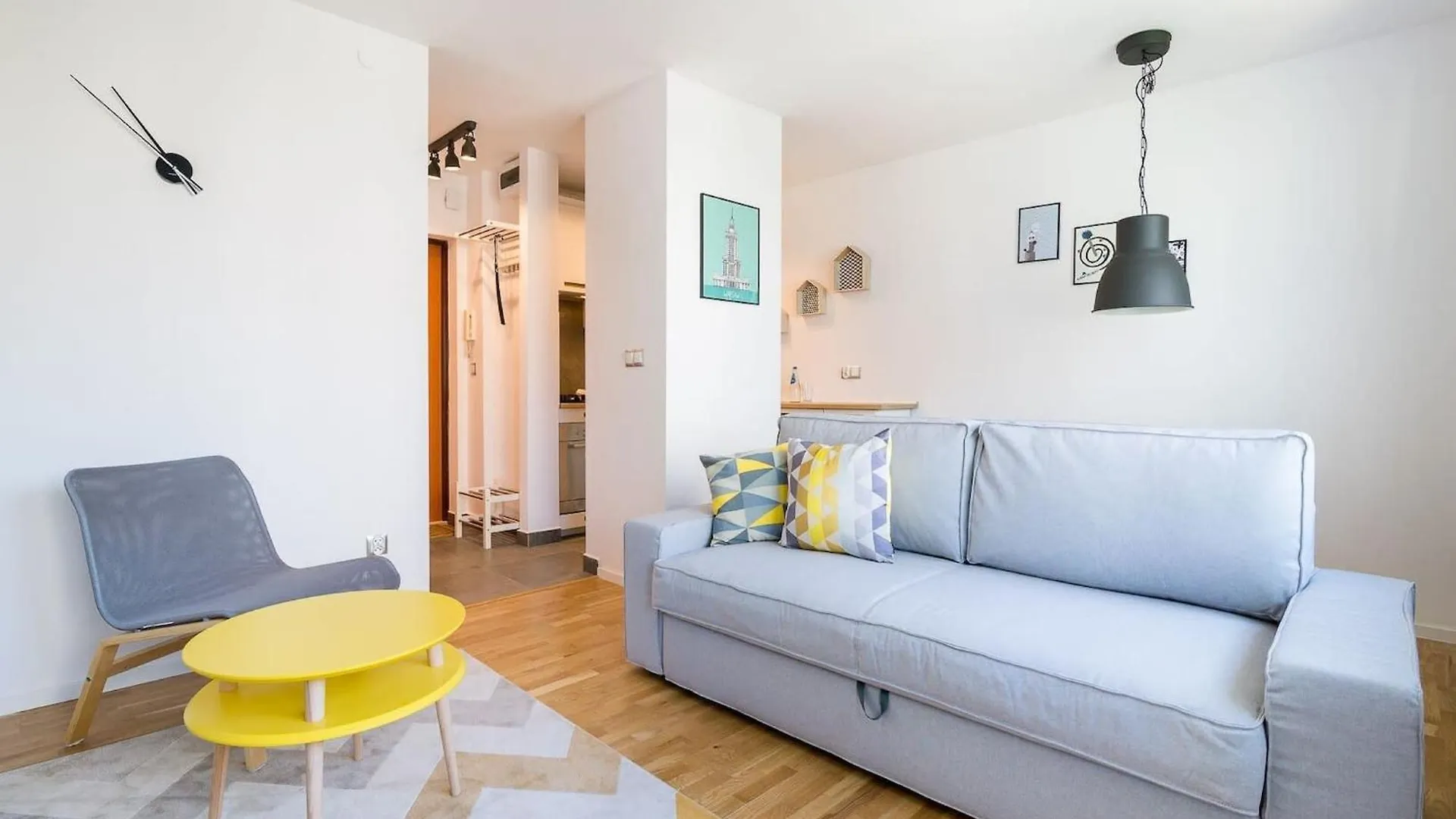Appartement Przytulne Studio Dla 2 Osob W Centrum Warszawy By Rent Like Home Warschau